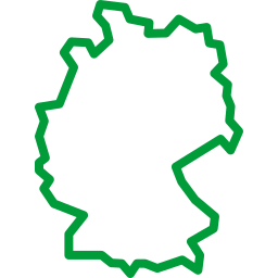 Germany country outline